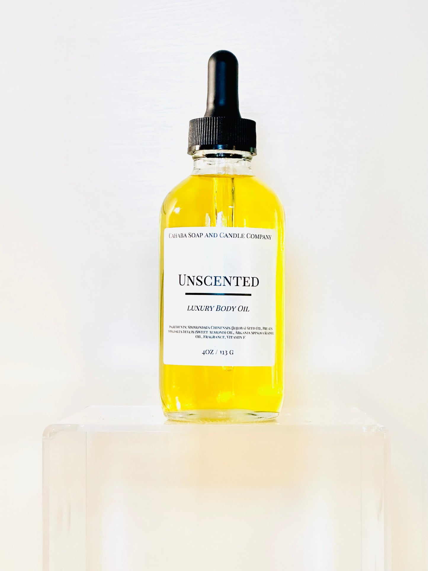 Unscented Body Oil